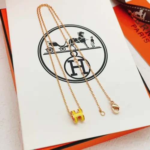 Wholesale Hermes Necklaces #1460346 $27.00 USD, Wholesale Quality Replica Hermes Necklaces