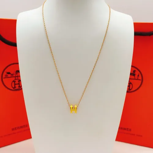 Replica Hermes Necklaces #1460346 $27.00 USD for Wholesale