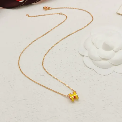 Replica Hermes Necklaces #1460346 $27.00 USD for Wholesale
