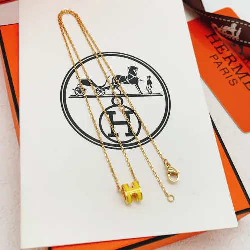 Wholesale Hermes Necklaces #1460347 $27.00 USD, Wholesale Quality Replica Hermes Necklaces