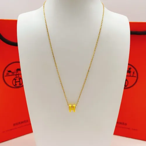 Replica Hermes Necklaces #1460347 $27.00 USD for Wholesale