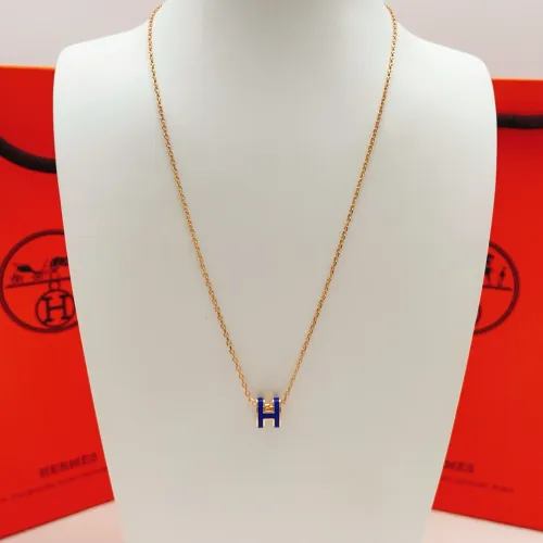Replica Hermes Necklaces #1460349 $27.00 USD for Wholesale