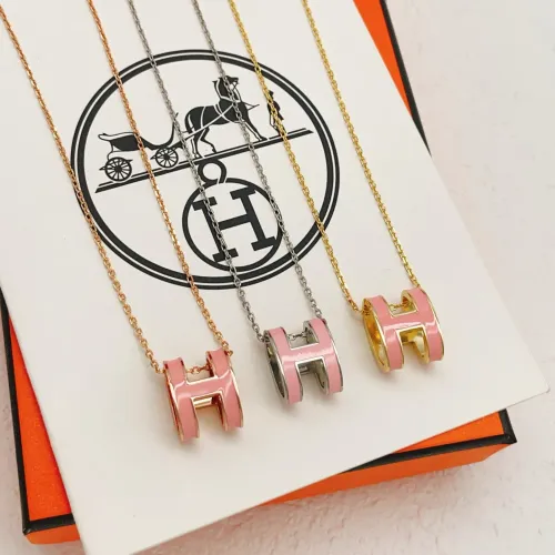 Replica Hermes Necklaces #1460351 $27.00 USD for Wholesale