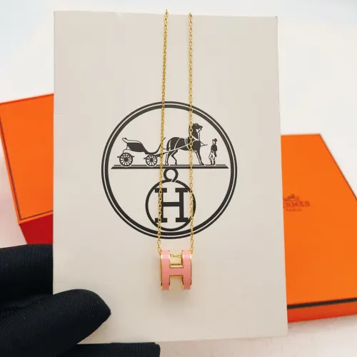 Replica Hermes Necklaces #1460352 $27.00 USD for Wholesale
