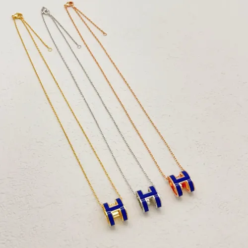 Replica Hermes Necklaces #1460353 $27.00 USD for Wholesale