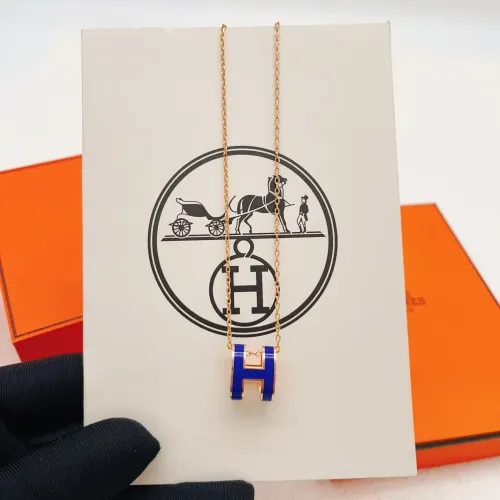 Replica Hermes Necklaces #1460354 $27.00 USD for Wholesale