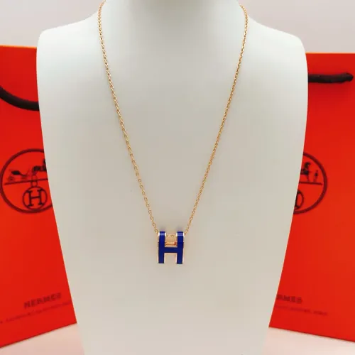 Replica Hermes Necklaces #1460354 $27.00 USD for Wholesale