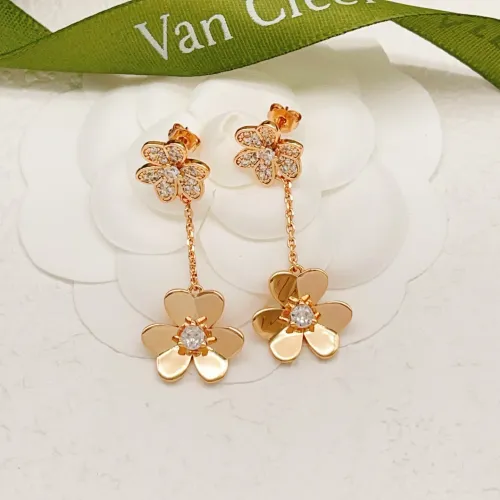 Wholesale Van Cleef &amp; Arpels Earrings For Women #1460356 $38.00 USD, Wholesale Quality Replica Van Cleef &amp; Arpels Earrings