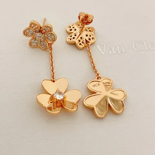 Replica Van Cleef & Arpels Earrings For Women #1460356 $38.00 USD for Wholesale