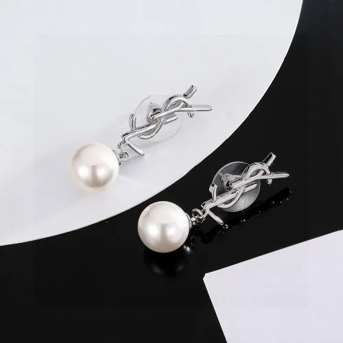 Replica Yves Saint Laurent YSL Earrings For Women #1460409 $25.00 USD for Wholesale