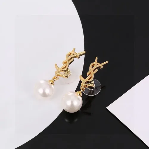 Replica Yves Saint Laurent YSL Earrings For Women #1460410 $25.00 USD for Wholesale