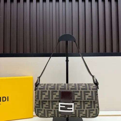 Wholesale Fendi AAA Quality Shoulder Bags For Women #1460467 $82.00 USD, Wholesale Quality Replica Fendi AAA Quality Shoulder Bags