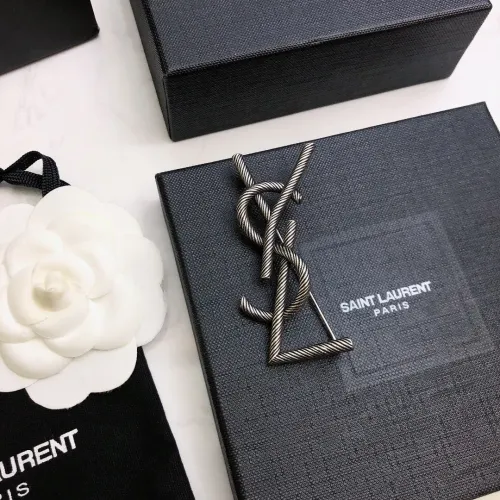 Wholesale Yves Saint Laurent Brooches For Women #1460476 $27.00 USD, Wholesale Quality Replica Yves Saint Laurent Brooches