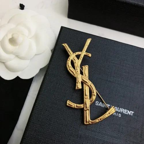 Wholesale Yves Saint Laurent Brooches For Women #1460479 $27.00 USD, Wholesale Quality Replica Yves Saint Laurent Brooches