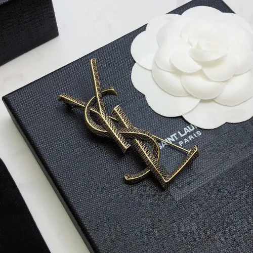 Wholesale Yves Saint Laurent Brooches For Women #1460481 $29.00 USD, Wholesale Quality Replica Yves Saint Laurent Brooches