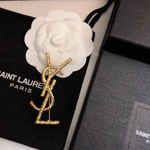 Replica Yves Saint Laurent Brooches For Women #1460482 $29.00 USD for Wholesale