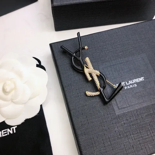 Wholesale Yves Saint Laurent Brooches For Women #1460484 $32.00 USD, Wholesale Quality Replica Yves Saint Laurent Brooches