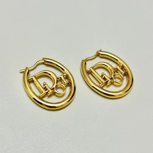 Replica Christian Dior Earrings For Women #1460485 $25.00 USD for Wholesale