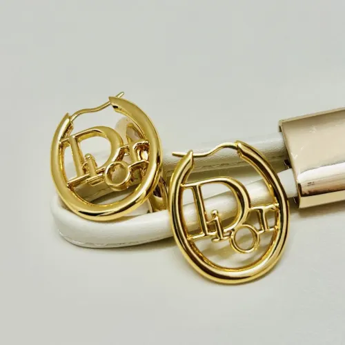 Replica Christian Dior Earrings For Women #1460485 $25.00 USD for Wholesale