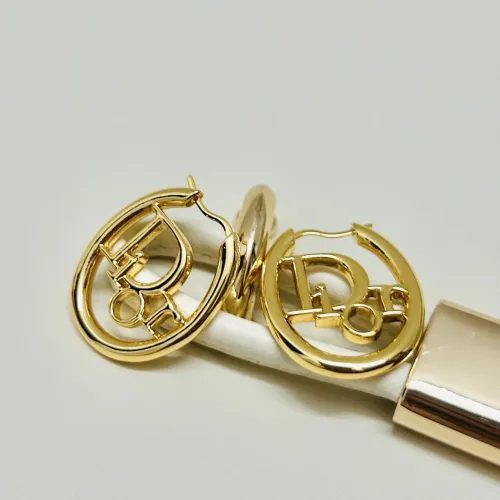 Replica Christian Dior Earrings For Women #1460485 $25.00 USD for Wholesale