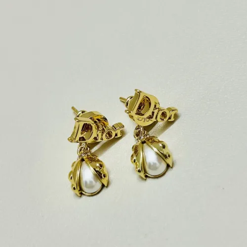 Wholesale Christian Dior Earrings For Women #1460486 $25.00 USD, Wholesale Quality Replica Christian Dior Earrings