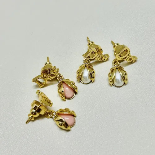 Replica Christian Dior Earrings For Women #1460487 $25.00 USD for Wholesale