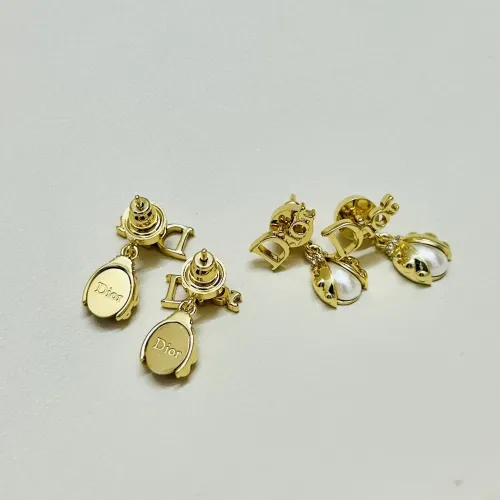 Replica Christian Dior Earrings For Women #1460487 $25.00 USD for Wholesale