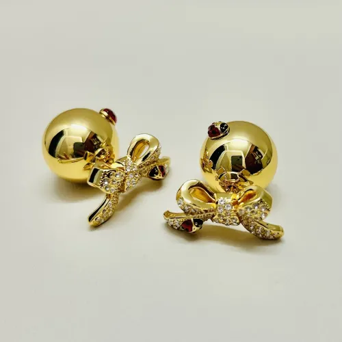 Wholesale Christian Dior Earrings For Women #1460494 $32.00 USD, Wholesale Quality Replica Christian Dior Earrings