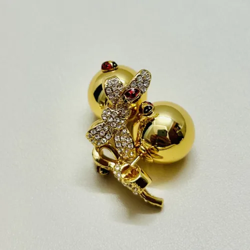 Replica Christian Dior Earrings For Women #1460494 $32.00 USD for Wholesale