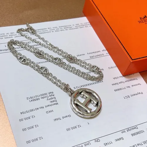 Wholesale Hermes Necklaces #1460575 $40.00 USD, Wholesale Quality Replica Hermes Necklaces