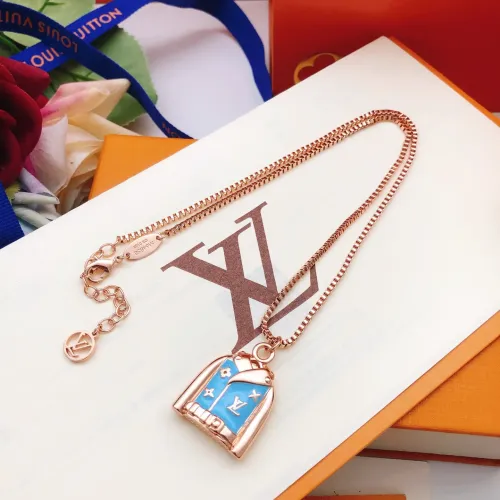 Wholesale Louis Vuitton Necklaces #1460637 $36.00 USD, Wholesale Quality Replica Louis Vuitton Necklaces