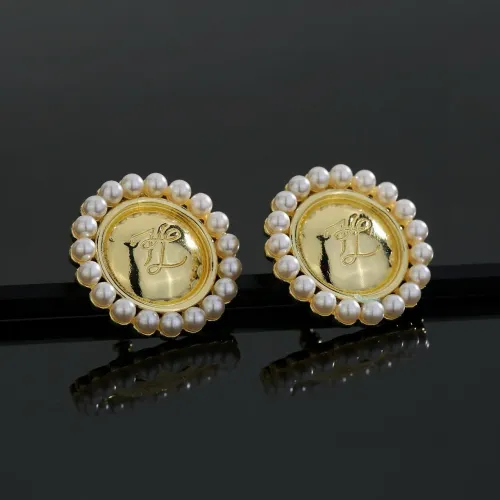 Wholesale LOEWE Earrings For Women #1460654 $25.00 USD, Wholesale Quality Replica LOEWE Earrings