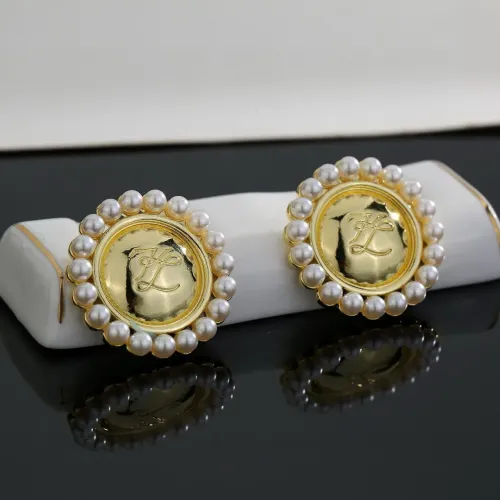 Replica LOEWE Earrings For Women #1460654 $25.00 USD for Wholesale