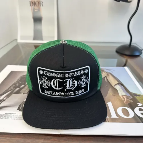 Wholesale Chrome Hearts Caps #1460921 $25.00 USD, Wholesale Quality Replica Chrome Hearts Caps