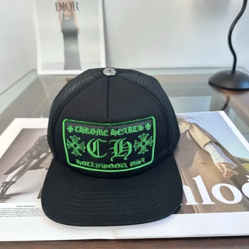 Wholesale Chrome Hearts Caps #1460922 $25.00 USD, Wholesale Quality Replica Chrome Hearts Caps