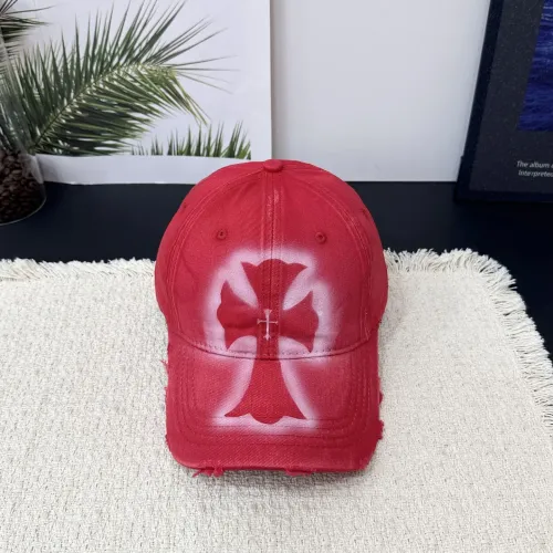 Wholesale Chrome Hearts Caps #1460937 $25.00 USD, Wholesale Quality Replica Chrome Hearts Caps