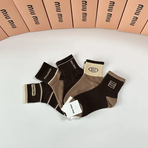 Replica MIU MIU Socks #1460999 $27.00 USD for Wholesale