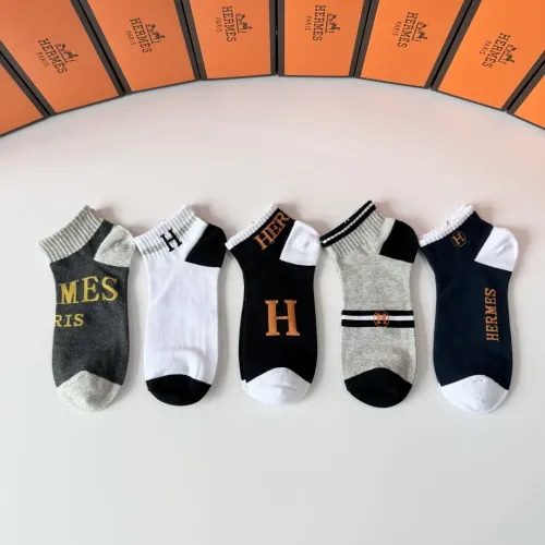 Wholesale Hermes Socks #1461003 $27.00 USD, Wholesale Quality Replica Hermes Socks