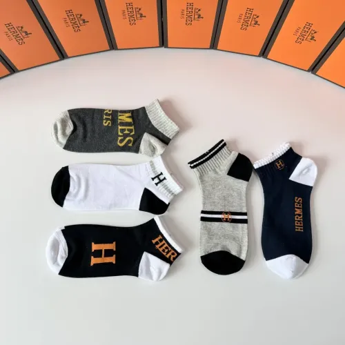 Replica Hermes Socks #1461003 $27.00 USD for Wholesale