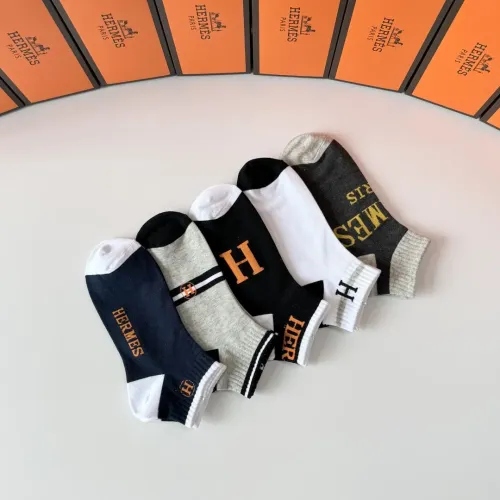 Replica Hermes Socks #1461003 $27.00 USD for Wholesale