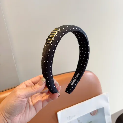 Replica MIU MIU Headband For Women #1461063 $27.00 USD for Wholesale