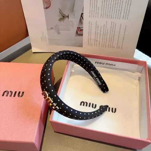 Replica MIU MIU Headband For Women #1461063 $27.00 USD for Wholesale