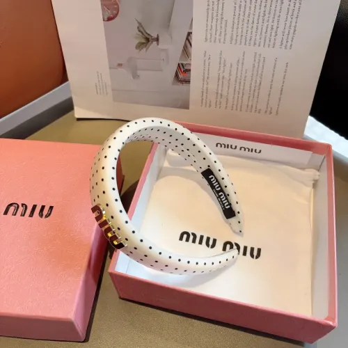 Replica MIU MIU Headband For Women #1461064 $27.00 USD for Wholesale
