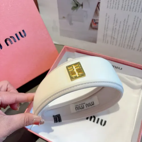 Replica MIU MIU Headband For Women #1461071 $27.00 USD for Wholesale