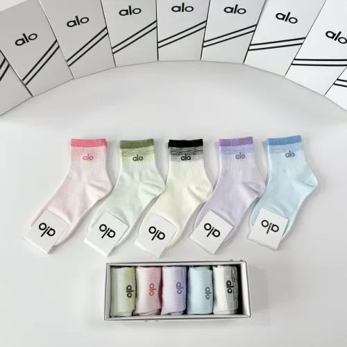 Wholesale ALO Socks #1461074 $27.00 USD, Wholesale Quality Replica ALO Socks