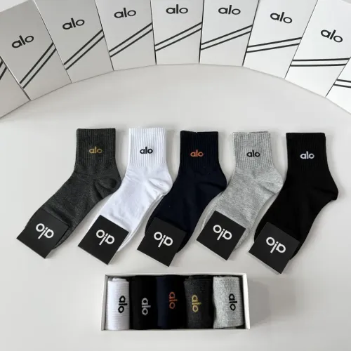 Wholesale ALO Socks #1461093 $27.00 USD, Wholesale Quality Replica ALO Socks