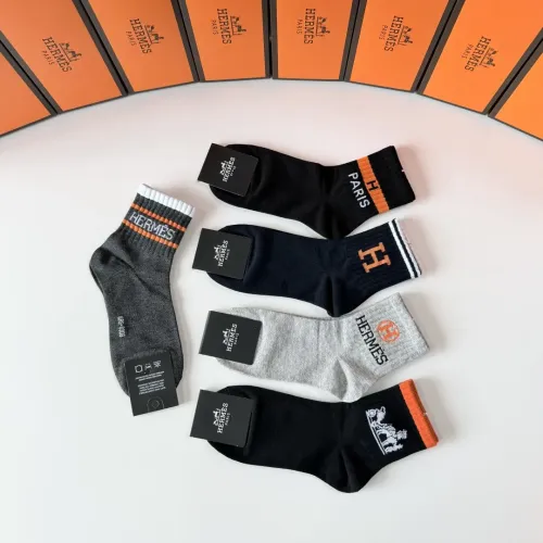 Replica Hermes Socks #1461095 $27.00 USD for Wholesale