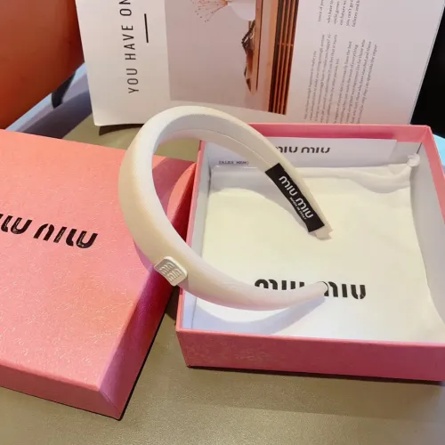 Replica MIU MIU Headband For Women #1461263 $27.00 USD for Wholesale