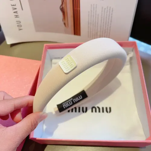Replica MIU MIU Headband For Women #1461263 $27.00 USD for Wholesale