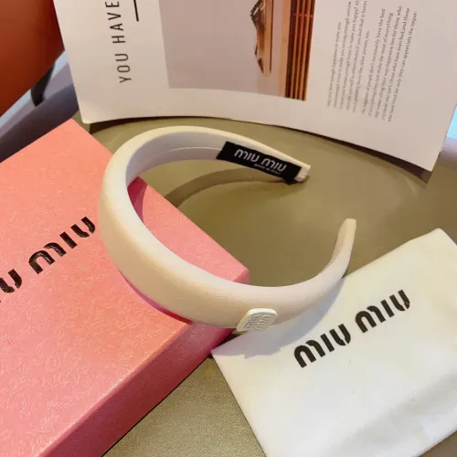 Replica MIU MIU Headband For Women #1461263 $27.00 USD for Wholesale